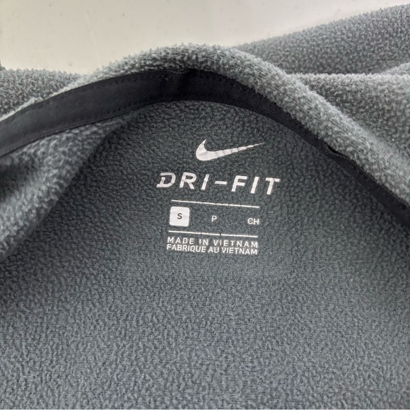 Nike Dri Fit Therma Fit Textured Fleece Full Zip Hoodie Sweatshirt Men's Small - Picture 7 of 11